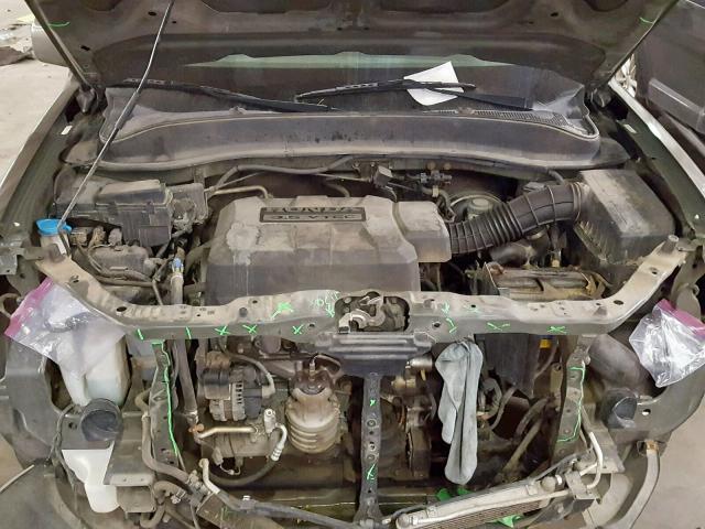 2HJYK16406H533561 - 2006 HONDA RIDGELINE GREEN photo 7