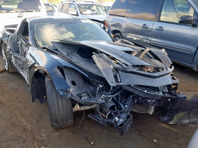 1G1YA2D73G5104927 - 2016 CHEVROLET CORVETTE S GRAY photo 1