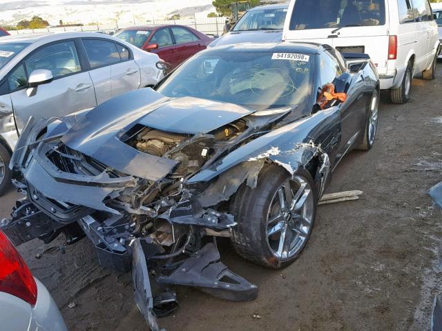 1G1YA2D73G5104927 - 2016 CHEVROLET CORVETTE S GRAY photo 2