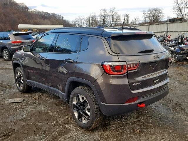 3C4NJDDB1HT689177 - 2017 JEEP COMPASS TR GRAY photo 3