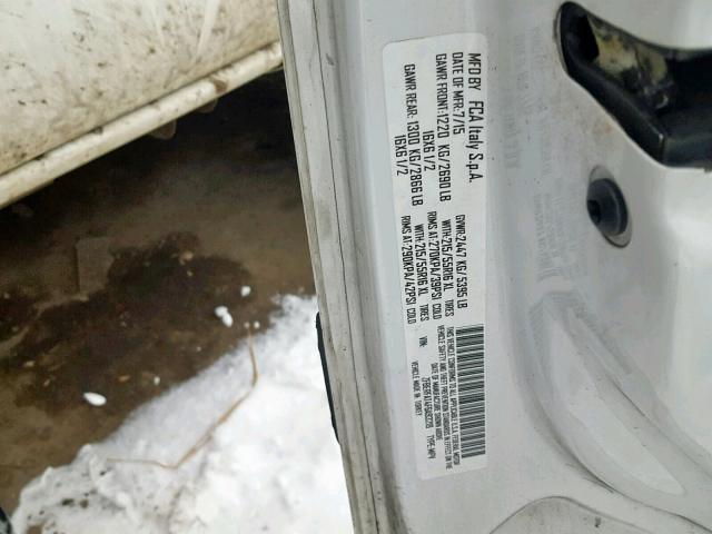 ZFBERFAT4F6A93219 - 2015 RAM PROMASTER 白色 照片 10