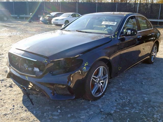 WDDZF4KB8JA471715 - 2018 MERCEDES-BENZ E 300 4MAT BLACK photo 2