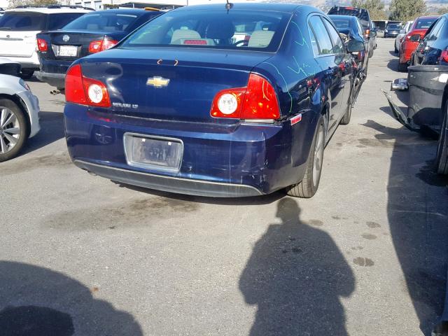 1G1ZC5E18BF271281 - 2011 CHEVROLET MALIBU 1LT BLUE photo 4