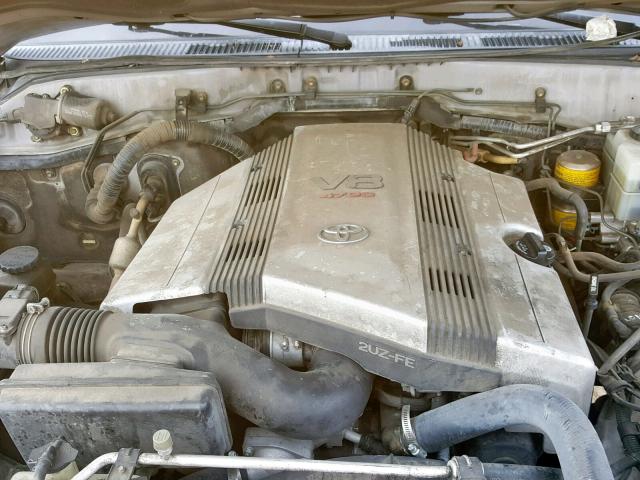 JTEHT05J422022680 - 2002 TOYOTA LAND CRUIS SILVER photo 7