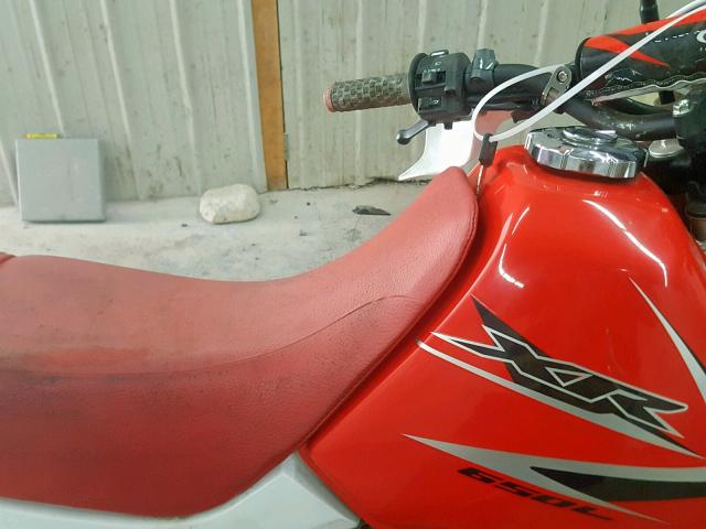 JH2RD06049K700082 - 2009 HONDA XR650 L RED photo 5