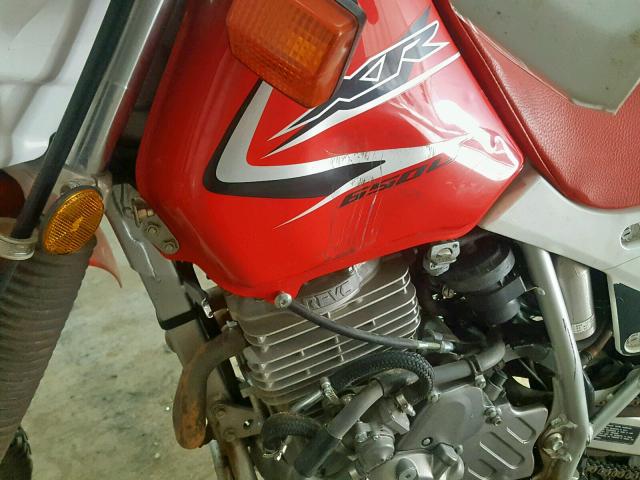 JH2RD06049K700082 - 2009 HONDA XR650 L RED photo 9