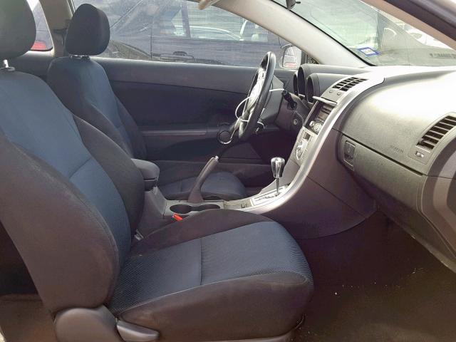 JTKDE177X70148901 - 2007 TOYOTA SCION TC ვერცხლისფერი ფოტო 5