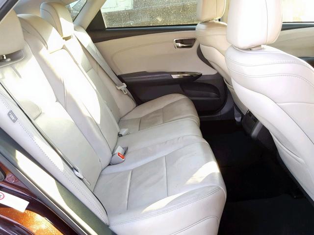 4T1BK1EB4FU140486 - 2015 TOYOTA AVALON XLE BLACK photo 6