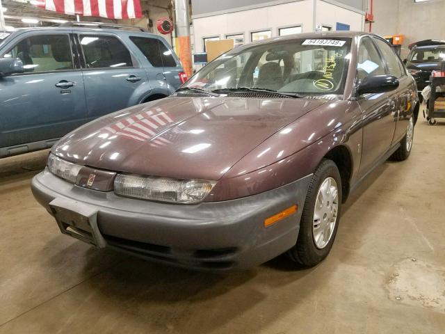 1G8ZH5285WZ281341 - 1998 SATURN SL1 PURPLE photo 2