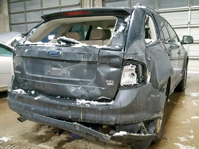 2FMDK48C47BB20406 - 2007 FORD EDGE SEL BLUE photo 9