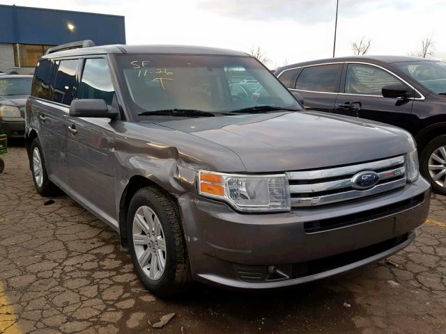 2FMDK51C29BA08075 - 2009 FORD FLEX SE GRAY photo 1