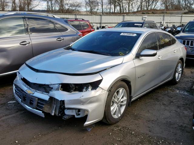 1G1ZJ5SU5HF270683 - 2017 CHEVROLET MALIBU HYB SILVER photo 2