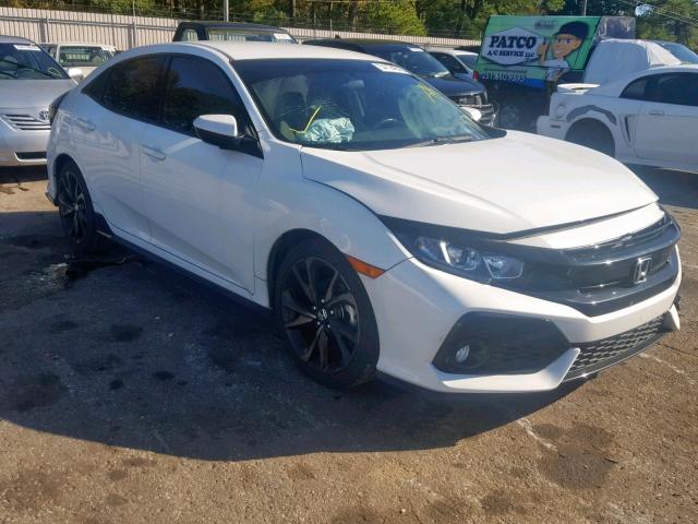 SHHFK7H41HU210817 - 2017 HONDA CIVIC SPOR WHITE photo 1