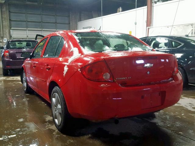 1G1AL58F887226588 - 2008 CHEVROLET COBALT LT RED photo 3