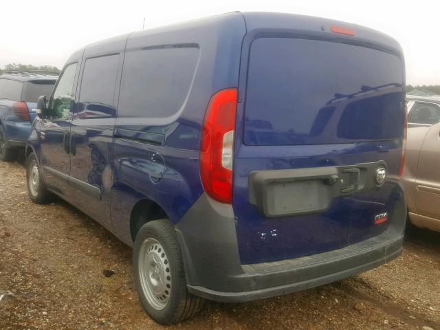 ZFBERFAT3F6A86343 - 2015 RAM PROMASTER 蓝色 照片 3