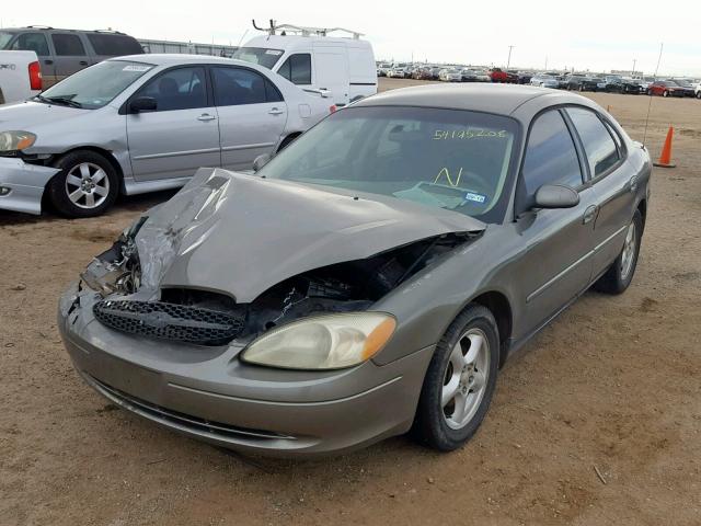 1FAFP55242G244280 - 2002 FORD TAURUS SES GRAY photo 2