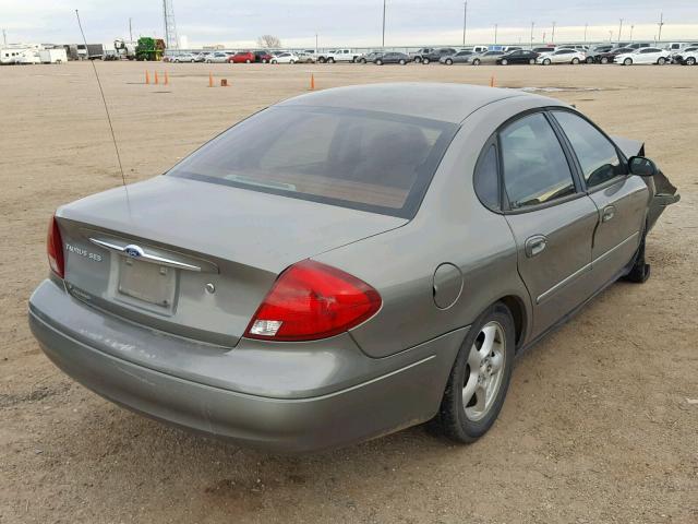 1FAFP55242G244280 - 2002 FORD TAURUS SES GRAY photo 4