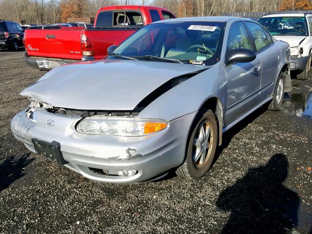 1G3NL52E83C238507 - 2003 OLDSMOBILE ALERO GL SILVER photo 2