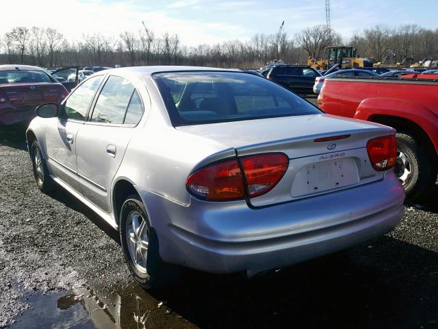 1G3NL52E83C238507 - 2003 OLDSMOBILE ALERO GL SILVER photo 3