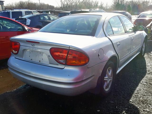 1G3NL52E83C238507 - 2003 OLDSMOBILE ALERO GL SILVER photo 4