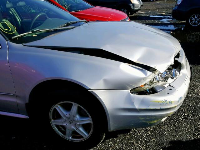 1G3NL52E83C238507 - 2003 OLDSMOBILE ALERO GL SILVER photo 9