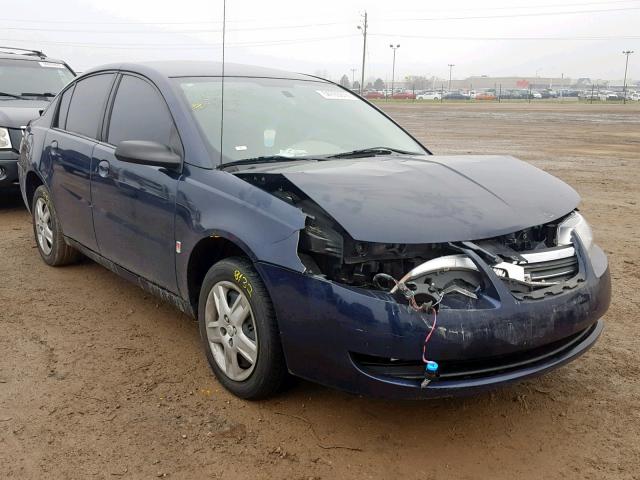 1G8AJ55F47Z199744 - 2007 SATURN ION LEVEL BLUE photo 1