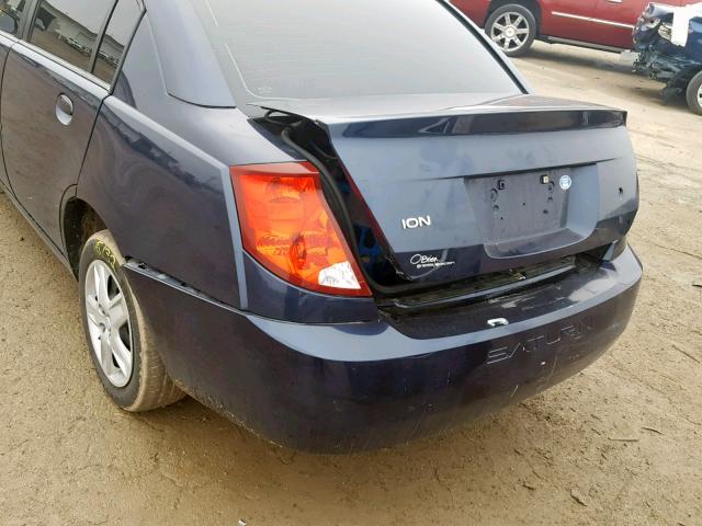 1G8AJ55F47Z199744 - 2007 SATURN ION LEVEL BLUE photo 10