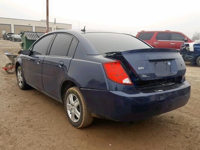 1G8AJ55F47Z199744 - 2007 SATURN ION LEVEL BLUE photo 3