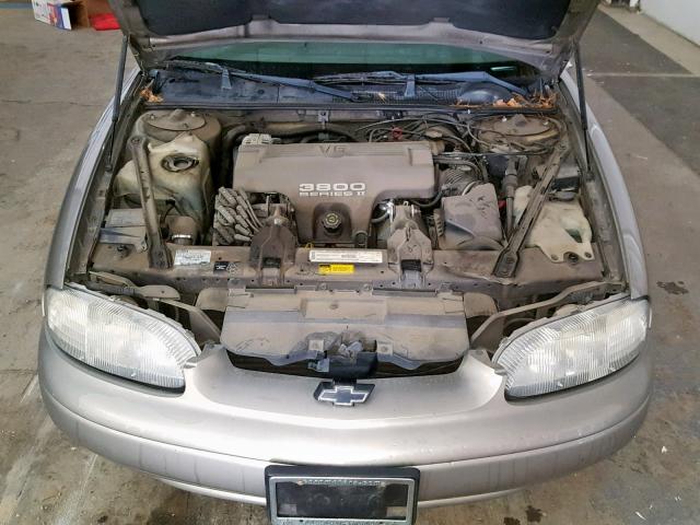 2G1WN52K4W9295909 - 1998 CHEVROLET LUMINA LTZ GRAY photo 7