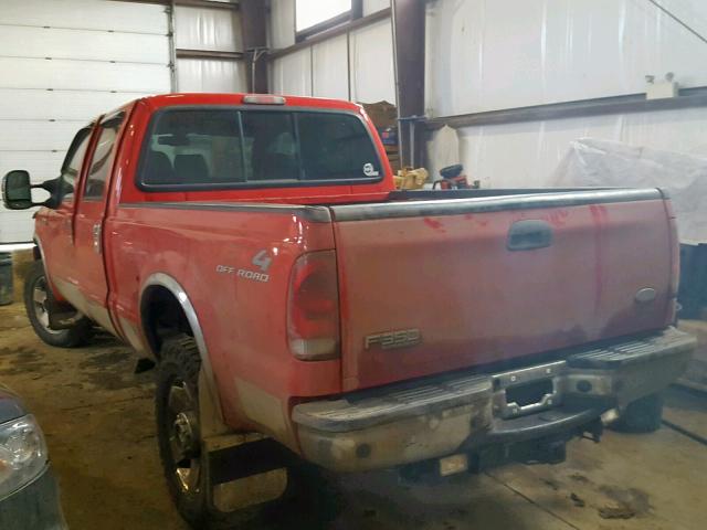 1FTWW31P36EC21108 - 2006 FORD F350 SRW S RED photo 3