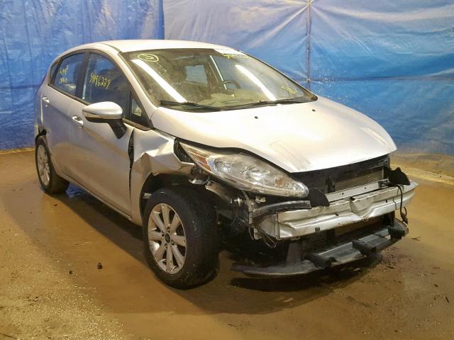 3FADP4EJ5DM158252 - 2013 FORD FIESTA SE SILVER photo 1