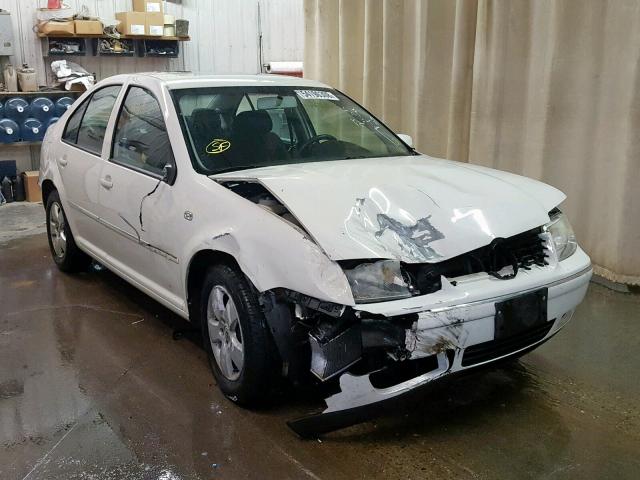 3VWSE69M54M140161 - 2004 VOLKSWAGEN JETTA GLS WHITE photo 1