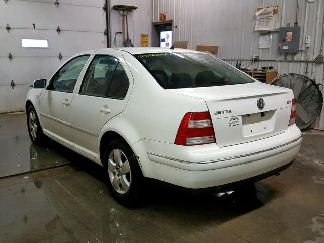 3VWSE69M54M140161 - 2004 VOLKSWAGEN JETTA GLS WHITE photo 3