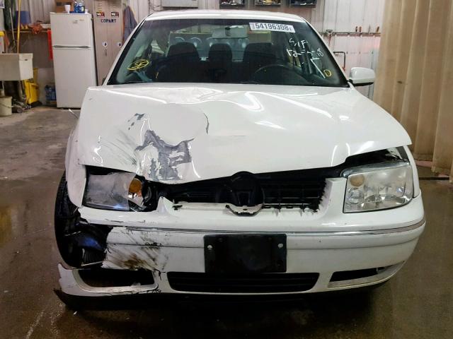 3VWSE69M54M140161 - 2004 VOLKSWAGEN JETTA GLS WHITE photo 9