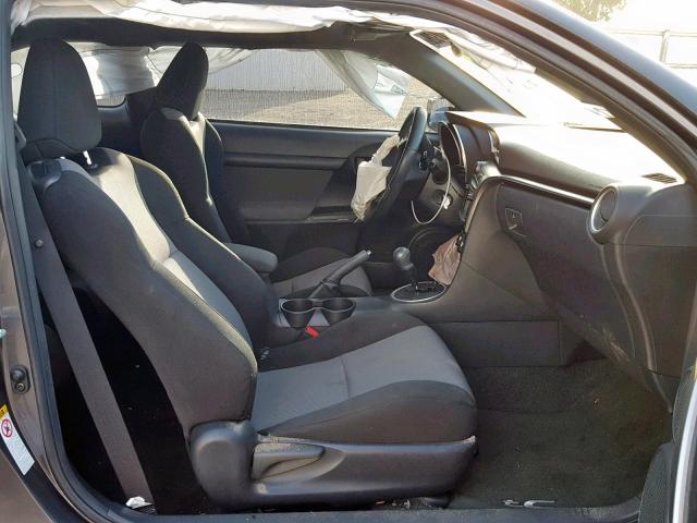 JTKJF5C7XE3076686 - 2014 TOYOTA SCION TC 灰色 照片 5