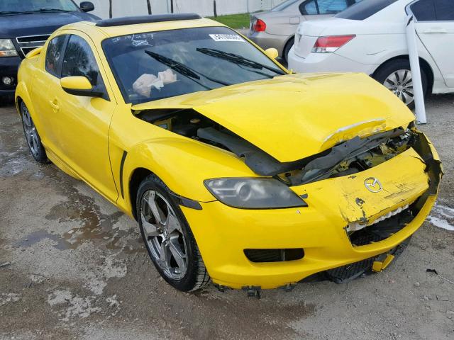 JM1FE173X40108276 - 2004 MAZDA RX8 YELLOW photo 1