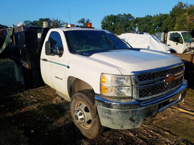 1GB3KZC81DF112729 - 2013 CHEVROLET SILVERADO WHITE photo 1