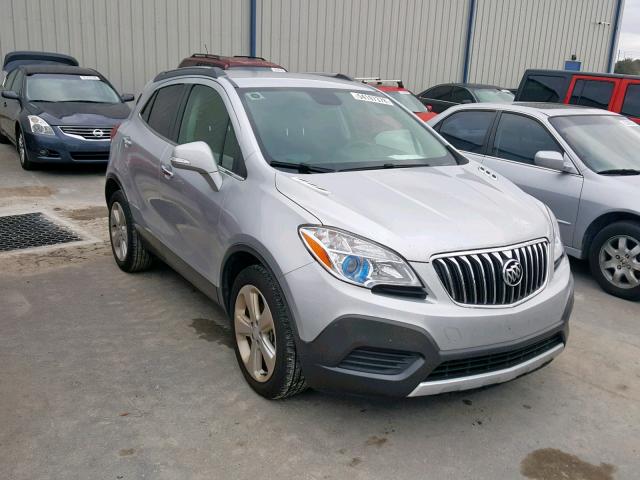 KL4CJASB8GB567077 - 2016 BUICK ENCORE SILVER photo 1