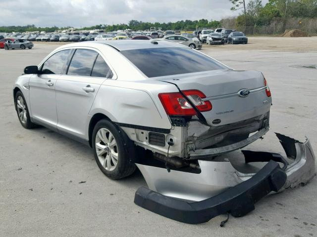 1FAHP2EW5CG118067 - 2012 FORD TAURUS SEL GRAY photo 3