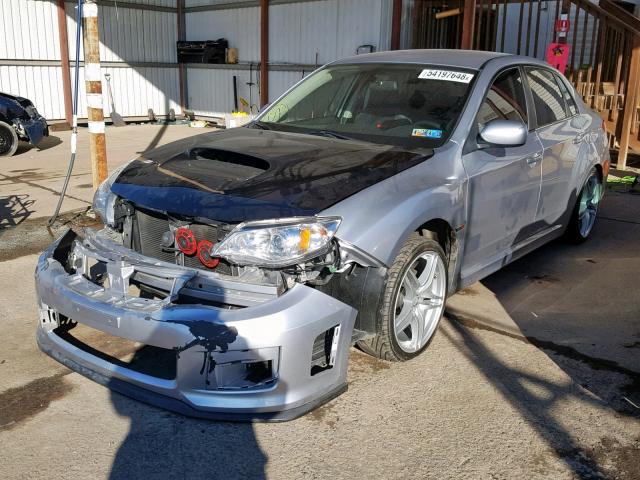 JF1GV7E61EG010725 - 2014 SUBARU IMPREZA WR SILVER photo 2