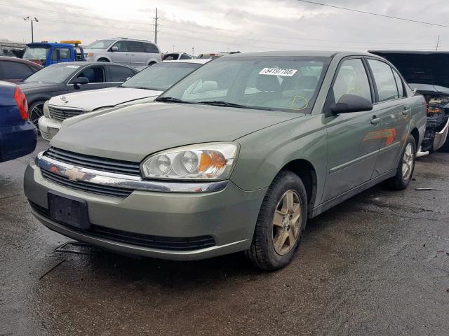 1G1ZT54824F239198 - 2004 CHEVROLET MALIBU LS Yaşıl foto 2