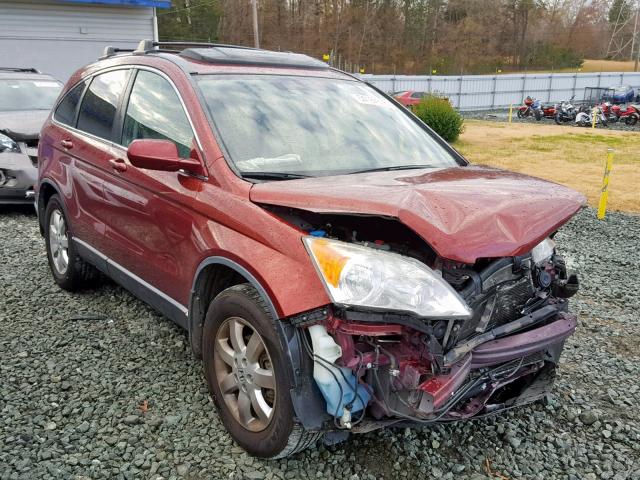 JHLRE48788C063734 - 2008 HONDA CR-V EXL RED photo 1