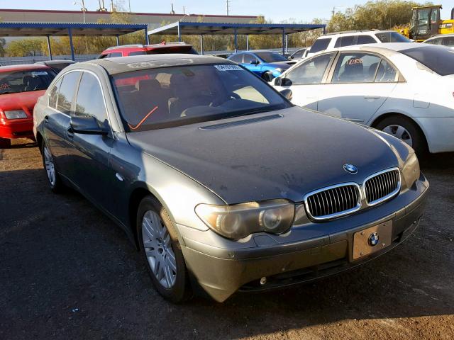 WBAGL63442DP55233 - 2002 BMW 745 I GRAY photo 1