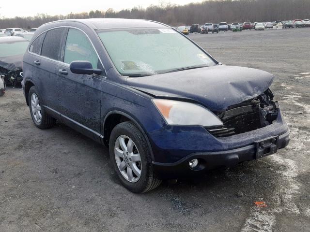 5J6RE487X9L010526 - 2009 HONDA CR-V EXL BLUE photo 1