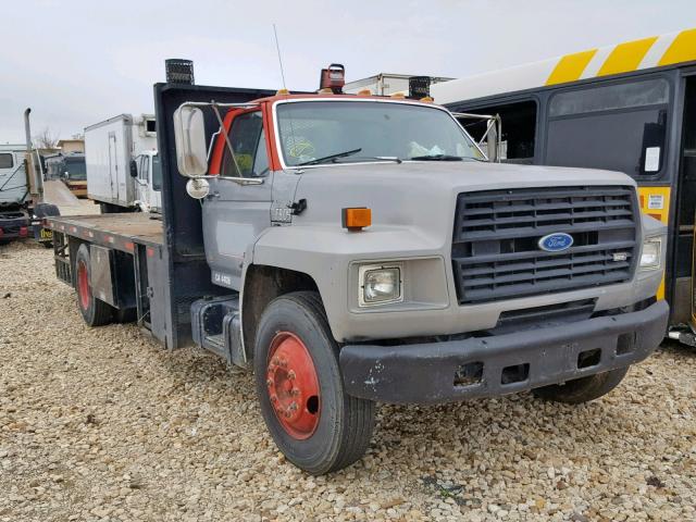 1FDNK74P9MVA09431 - 1991 FORD F700 F GRAY photo 1