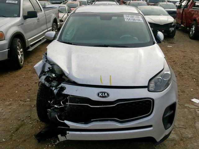 KNDPM3AC8H7097593 - 2017 KIA SPORTAGE L SILVER photo 7