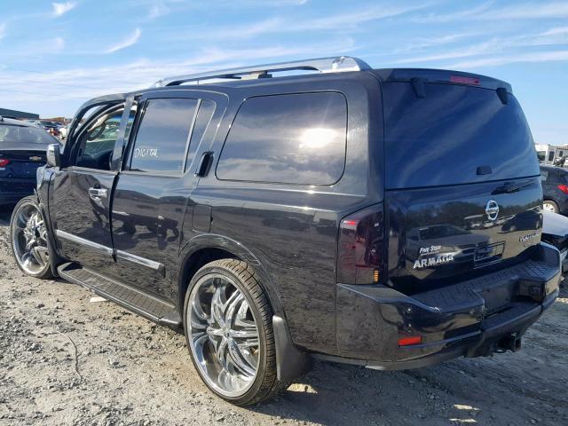 5N1BA0NF9AN623331 - 2010 NISSAN ARMADA PLA BLACK photo 3