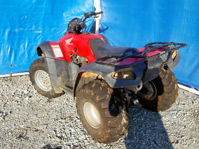 1HFTE244064501484 - 2006 HONDA TRX350 TE RED photo 3