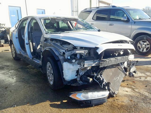 3FA6P0G71DR181839 - 2013 FORD FUSION S SILVER photo 1