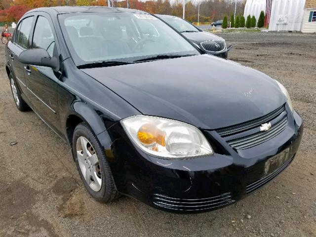 1G1AK52F057546446 - 2005 CHEVROLET COBALT BLACK photo 1